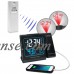 La Crosse Technology Projection 5" Color LCD Alarm Clock with Temperature, Black   551286289